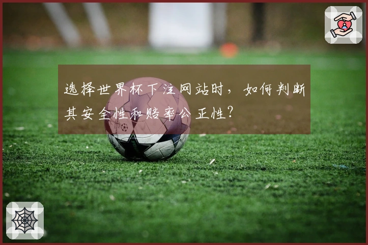 选择世界杯下注网站时，如何判断其安全性和赔率公正性？