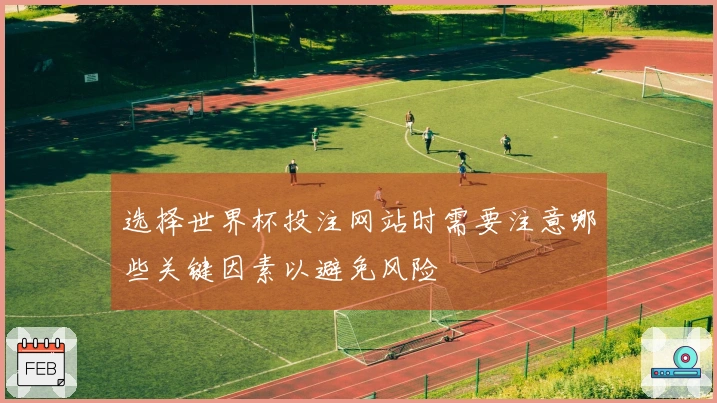 选择世界杯投注网站时需要注意哪些关键因素以避免风险